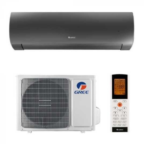 Настенная сплит-система Gree Lyra Inverter R32 GWH12ACC-K6DNA1F (black)