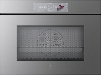 Паровой шкаф V-ZUG CombiSteamer V6000 45M PowerSteam AutoDoor CSM6T-23047 платина