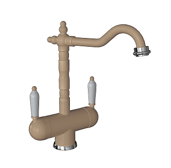 Кухонный смеситель Florentina Ария Шампань