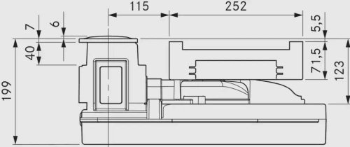 Встраиваемая в столешницу вытяжка BORA PKAS3AB