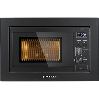 Микроволновая печь встраиваемая Meferi MMO6020BK SLIM POWER