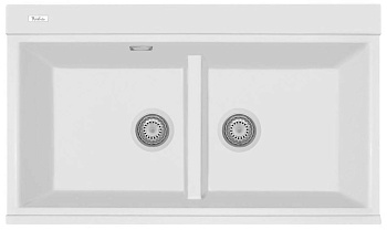 Мойка Rivelato FONDE FN-8638-2 Белый 101
