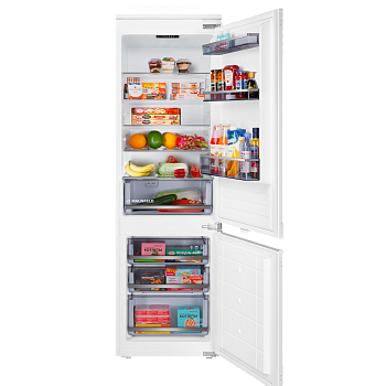 Холодильник-морозильник встраиваемый MAUNFELD MBF177SWGR Inverter