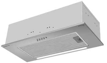 Вытяжка полновстраиваемая Meferi SMARTBOX60IX LIGHT