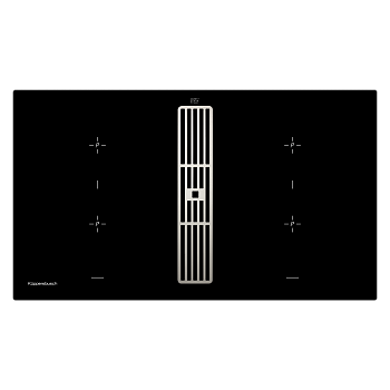 Индукционная варочная панель с вытяжкой Kuppersbusch KMI 9850.0 SR Stainless Steel