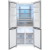 Холодильник Hiberg RFQ-600DX NFGW inverter