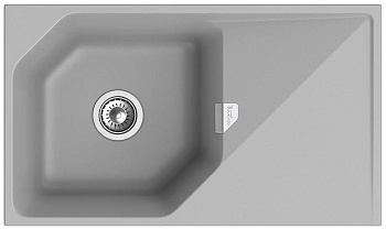 Мойка Rivelato LOCUS LS-85 Серый 803