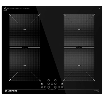 Индукционная варочная панель Meferi MIH604BK MATT ULTRA