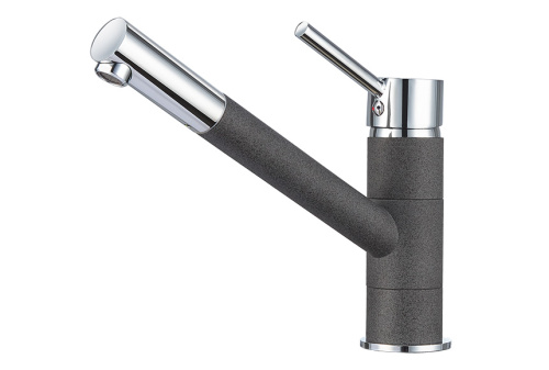 Смеситель для кухни Granula GR-0010, графит