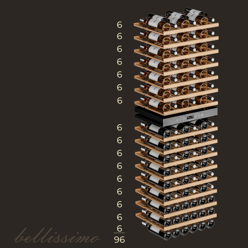 Винный шкаф встраиваемый Meyvel MV83-KSB2