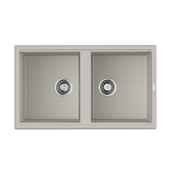 Мойка Omoikiri Tedori 86-2-WH Tetogranit/белый