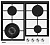 Варочная панель газовая ARDO GHK63G1WFCW2