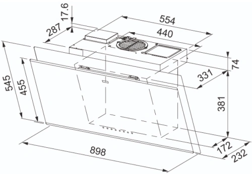 Вытяжка Franke FVMY AH BK F90