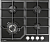 Газовая варочная поверхность LEX GVG 640-1 BLACK