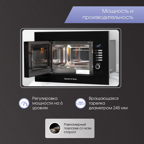 Микроволновка Zigmund & Shtain BMO 21 B