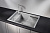 Кухонная мойка Granula Kitchen Space KS-7305, алюминиум