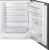 Встраиваемый холодильник Smeg U8L080DE
