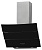 Наклонная вытяжка KRONA INGA 600 inox/black push button