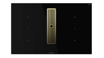 Индукционная варочная поверхность со встроенной вытяжкой Kuppersbusch KMI 8350.0 SR