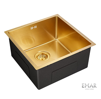 Мойка Emar EMB-132 PVD Nano Golden