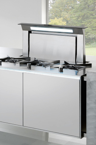 Вытяжка Falmec DOWNDRAFT GLASS BLACK 90