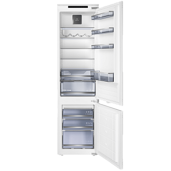 Холодильник-морозильник встраиваемый MAUNFELD MBF193NFFWGR Inverter