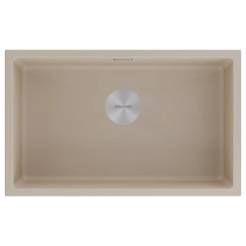 Мойка Paulmark LUMI 74UNI, IT-GRANIT, LU74-LA латте