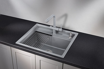 Кухонная мойка Granula Kitchen Space KS-6003, алюминиум