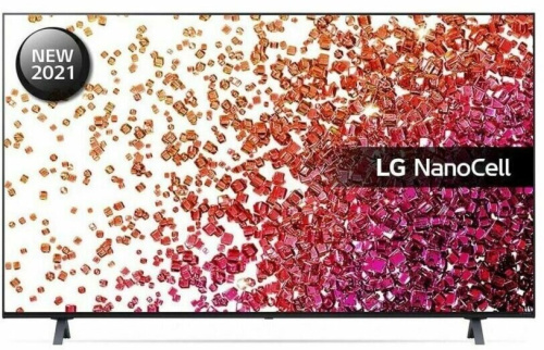 55" Телевизор LG 55NANO756QA, черный