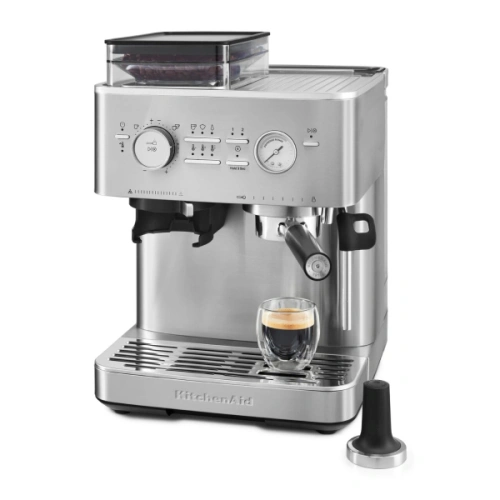 Полуавтоматическая эспрессо-машина KitchenAid, 5KES6551ESX, нержавеющая сталь