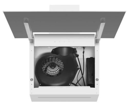 Вытяжка наклонная пристенная Meferi AIRBOX60WH COMFORT