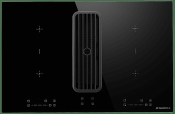 Индукционная варочная панель с интегрированной вытяжкой Maunfeld AVSI804SBH