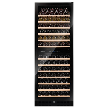 Винный шкаф встраиваемый Dunavox DX-108.330DMB