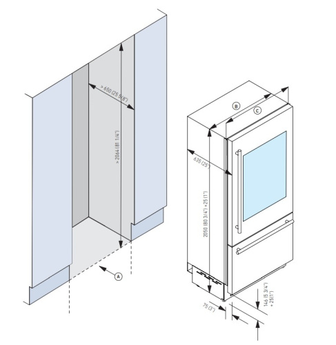 Винный шкаф Fhiaba KS5990TWT3