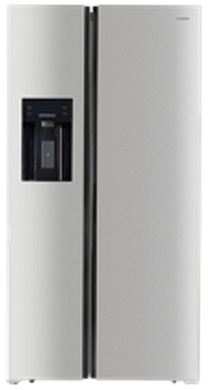 Холодильник side-by-side двухдверный Ledum LRSD-541 X  с диспенсером