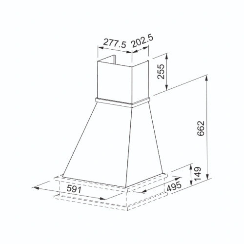Вытяжка FRANKE FCL 60 NF EGC Beige