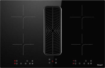 Стеклокерамическая панель со встроенной вытяжкой Weissgauff HI 840 Tesla Cross Air