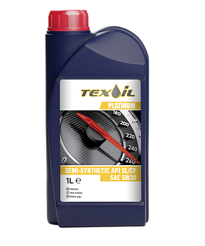 Масло СТИНКО полусинтетическое для 4-тактных двигателей 1л, (4Т SAE 5W30 API SL/CF)