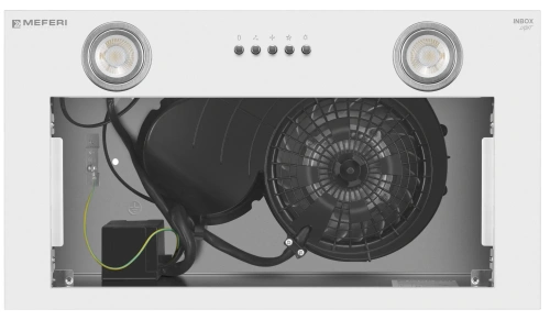 Полновстраиваемая вытяжка Meferi INBOX52WH LIGHT