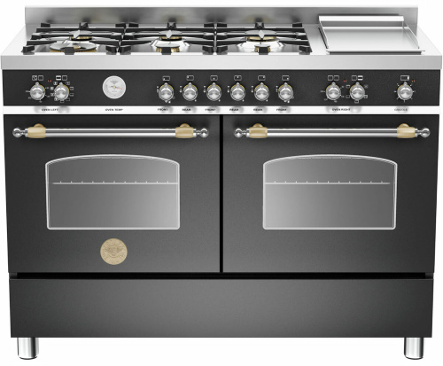 Плита газовая комбинированная Bertazzoni HER1206GMFEDNET