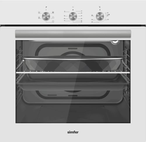 Электрический духовой шкаф Simfer B6EW16025