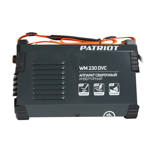 Аппарат сварочный инверторный PATRIOT WM230DVC MMA