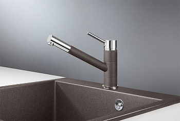 Смеситель для кухни Granula GR-0010, эспрессо