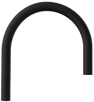 Сменный гибкий шланг к смесителю OMOIKIRI Kanto OT-01-BL силикон/чёрный