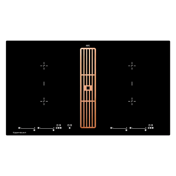 Индукционная варочная панель с вытяжкой Kuppersbusch KMI 9800.0 SR Copper