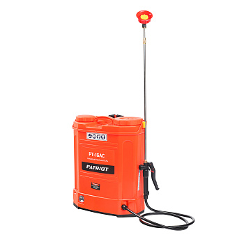 Распылитель ранцевый аккумуляторный PATRIOT PT-16AC 8 Ач, 16 л.