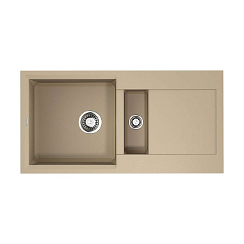 Мойка Omoikiri Sakaime 86-2-CH Tetogranit/шампань