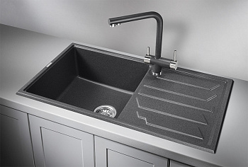 Кухонная мойка Granula Гранула GR-8601, графит