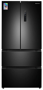 Холодильник с инвертором Meferi MFR83BLACK IX TOTAL NO FROST FRENCH DOOR COMFORT