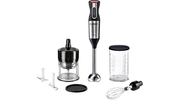 Погружной блендер Bosch ErgoMixx MS6CM6166, нержавеющая сталь/черный